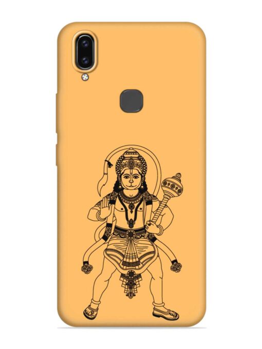 Indian God Hanuman Embossed Soft Silicone Case for Vivo V9 Zapvi