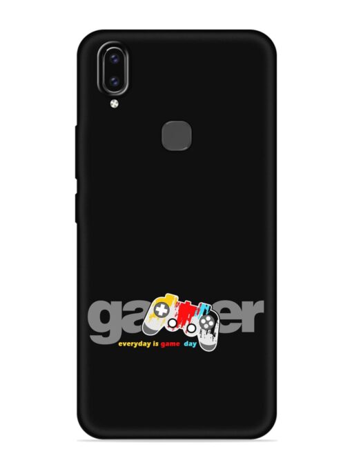 Gamer Everyday Game Embossed Soft Silicone Case for Vivo V9 Zapvi