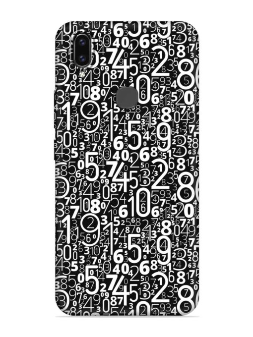 Many Numbers Different Embossed Soft Silicone Case for Vivo V9 Zapvi