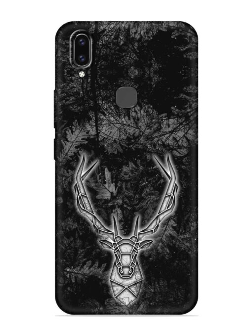 Ancient Deer Embossed Soft Silicone Case for Vivo V9 Zapvi