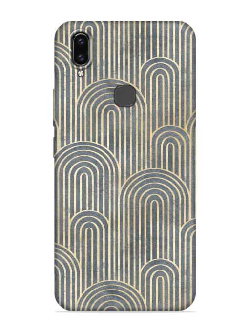 Art Deco Style Embossed Soft Silicone Case for Vivo V9 Zapvi