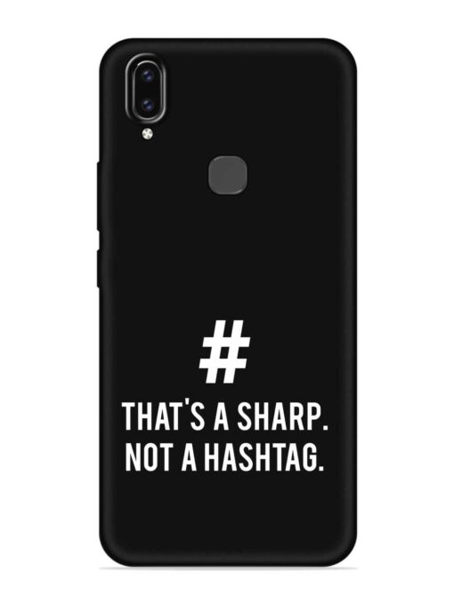 Thats Sharp Not Embossed Soft Silicone Case for Vivo V9 Zapvi