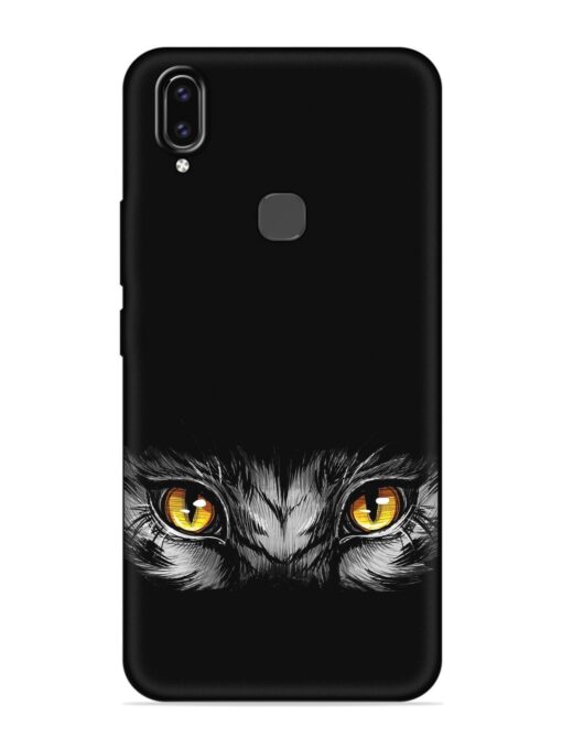 Scary Eye Embossed Soft Silicone Case for Vivo V9 Zapvi