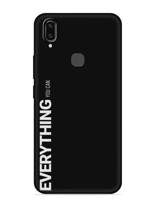 Everything You Can Embossed Soft Silicone Case for Vivo V9 Zapvi