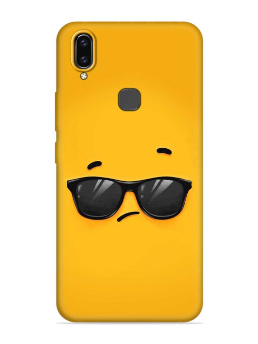 Attitude Glass Art Embossed Soft Silicone Case for Vivo V9 Youth