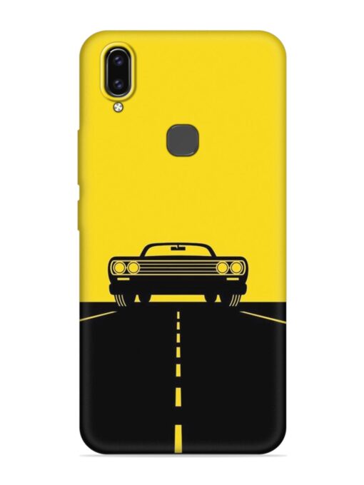 Classic Car Embossed Soft Silicone Case for Vivo V9 Youth