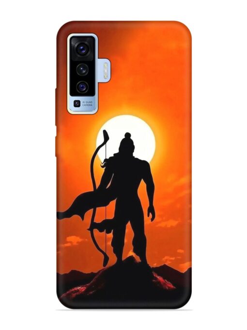 Shree Ram Embossed Soft Silicone Case for Vivo X50 Zapvi