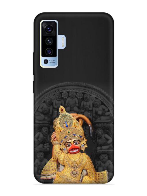 Indian Gold Hanuman Embossed Soft Silicone Case for Vivo X50 Zapvi