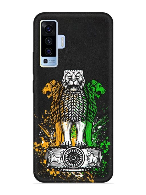 Pillars Of Ashoka Embossed Soft Silicone Case for Vivo X50 Zapvi