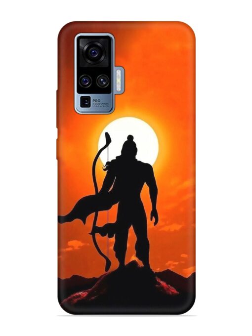 Shree Ram Embossed Soft Silicone Case for Vivo X50 Pro Zapvi