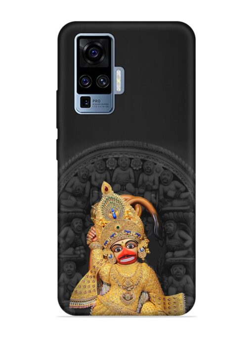 Indian Gold Hanuman Embossed Soft Silicone Case for Vivo X50 Pro Zapvi