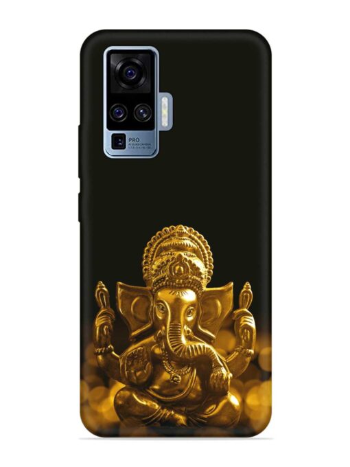 Lord Ganesha Indian Festival Embossed Soft Silicone Case for Vivo X50 Pro