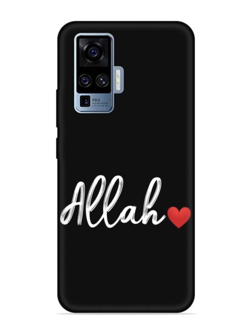 Allah Embossed Soft Silicone Case for Vivo X50 Pro Zapvi