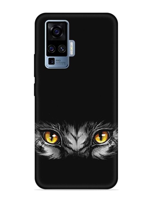 Scary Eye Embossed Soft Silicone Case for Vivo X50 Pro Zapvi