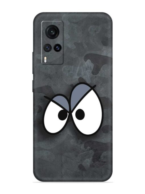 Big Eyes Night Mode Embossed Soft Silicone Case for Vivo X60 Zapvi