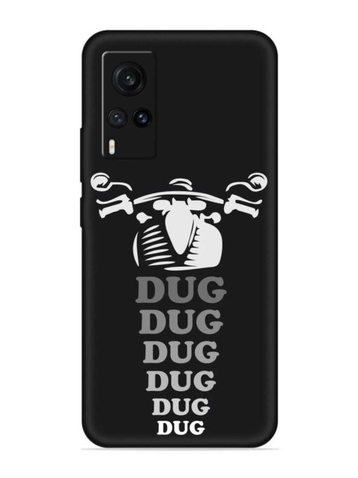 Dug Dug Dug Embossed Soft Silicone Case for Vivo X60 Zapvi