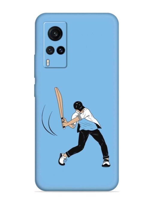 Cricket Gully Boy Embossed Soft Silicone Case for Vivo X60 Zapvi