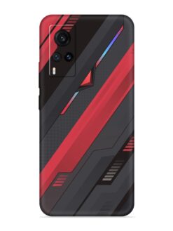 Material Desk Art Embossed Soft Silicone Case for Vivo X60 Pro