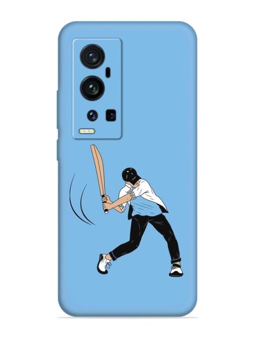 Cricket Gully Boy Embossed Soft Silicone Case for Vivo X60 Pro Plus