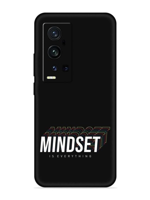 Mindset Everything Slogan Embossed Soft Silicone Case for Vivo X60 Pro Plus Zapvi