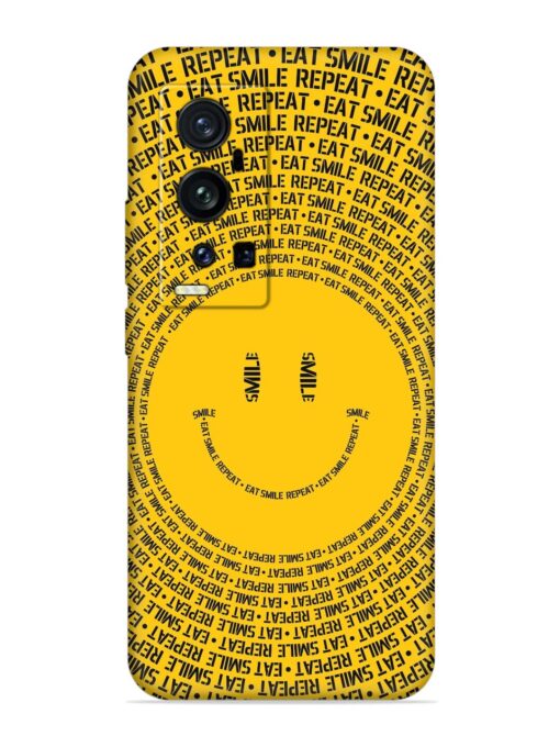 Smiley Embossed Soft Silicone Case for Vivo X60 Pro Plus Zapvi