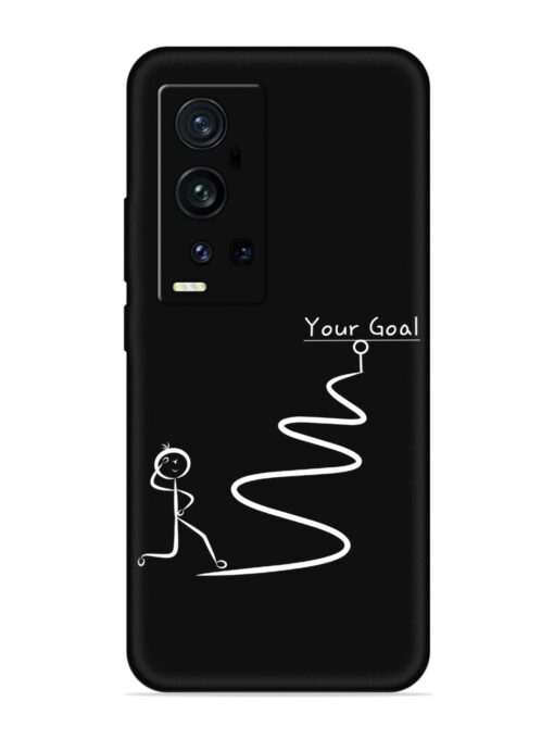 Your Goal Embossed Soft Silicone Case for Vivo X60 Pro Plus