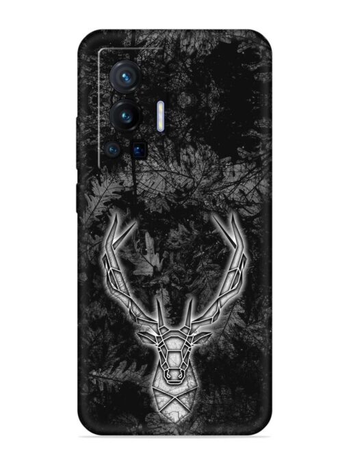 Ancient Deer Embossed Soft Silicone Case for Vivo X70 Pro (5G) Zapvi