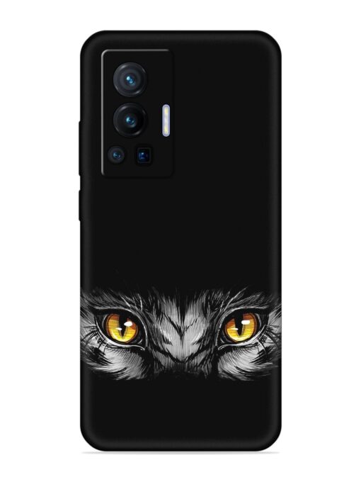 Scary Eye Embossed Soft Silicone Case for Vivo X70 Pro (5G) Zapvi