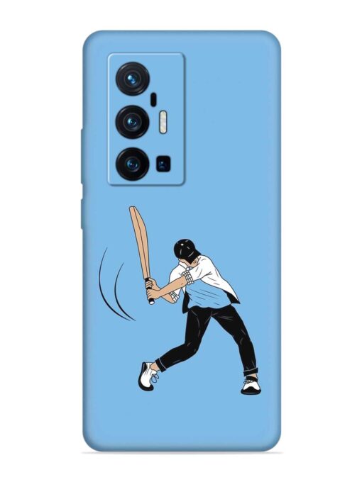 Cricket Gully Boy Embossed Soft Silicone Case for Vivo X70 Pro Plus