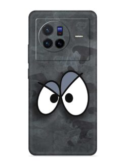 Big Eyes Night Mode Embossed Soft Silicone Case for Vivo X80