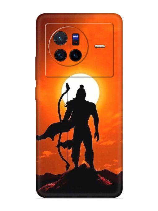 Shree Ram Embossed Soft Silicone Case for Vivo X80