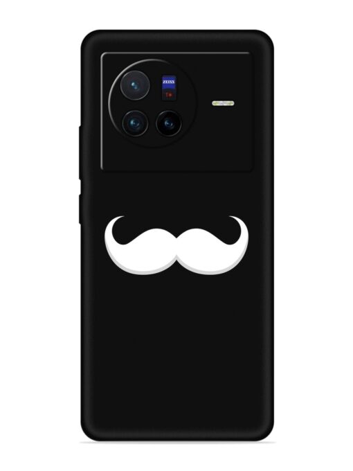 Mustache Vector Embossed Soft Silicone Case for Vivo X80