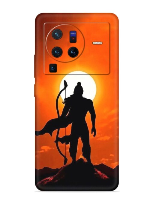 Shree Ram Embossed Soft Silicone Case for Vivo X80 Pro Zapvi