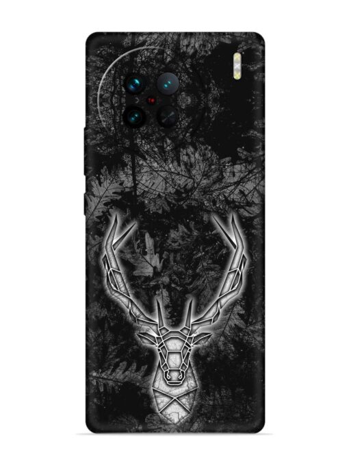 Ancient Deer Embossed Soft Silicone Case for Vivo X90 Zapvi