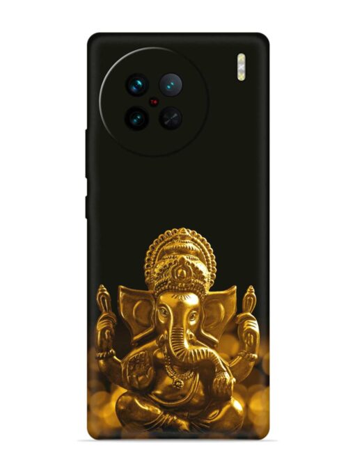 Lord Ganesha Indian Festival Embossed Soft Silicone Case for Vivo X90 Pro Zapvi