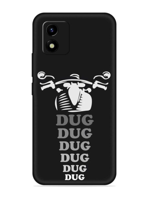 Dug Dug Dug Embossed Soft Silicone Case for Vivo Y01 Zapvi