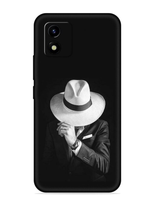 Men Under Hat Embossed Soft Silicone Case for Vivo Y01