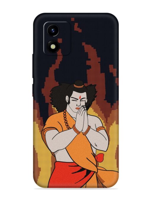 Shree Ram Vector Embossed Soft Silicone Case for Vivo Y01