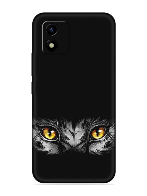 Scary Eye Embossed Soft Silicone Case for Vivo Y01 Zapvi