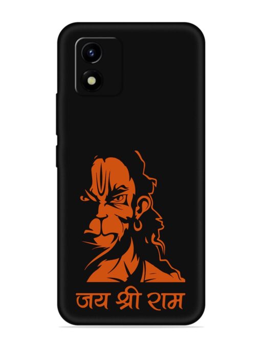 Angry Hanuman Embossed Soft Silicone Case for Vivo Y01A Zapvi