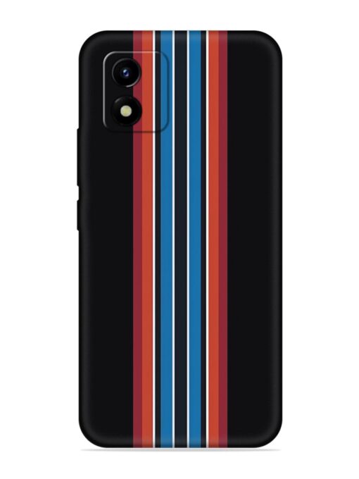 Vertical Strips Embossed Soft Silicone Case for Vivo Y01A