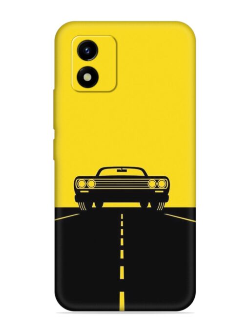 Classic Car Embossed Soft Silicone Case for Vivo Y01A Zapvi