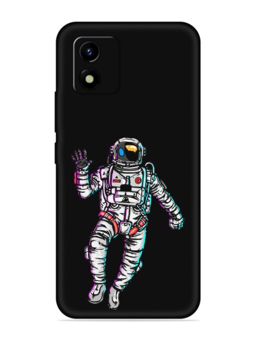 Spaceman Embossed Soft Silicone Case for Vivo Y01A Zapvi