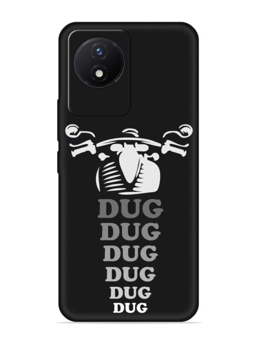 Dug Dug Dug Embossed Soft Silicone Case for Vivo Y02