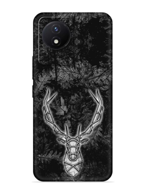 Ancient Deer Embossed Soft Silicone Case for Vivo Y02