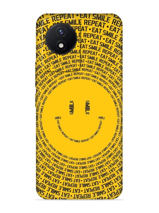 Smiley Embossed Soft Silicone Case for Vivo Y02