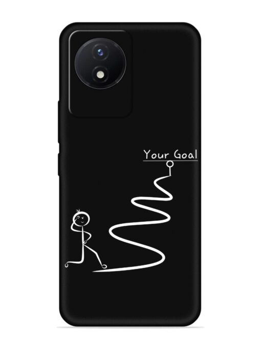 Your Goal Embossed Soft Silicone Case for Vivo Y02