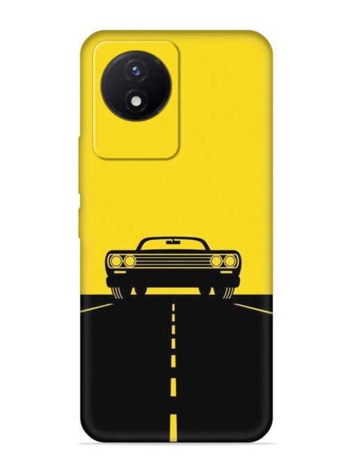 Classic Car Embossed Soft Silicone Case for Vivo Y02