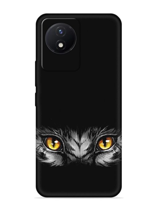 Scary Eye Embossed Soft Silicone Case for Vivo Y02