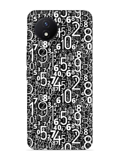 Many Numbers Different Embossed Soft Silicone Case for Vivo Y02T Zapvi